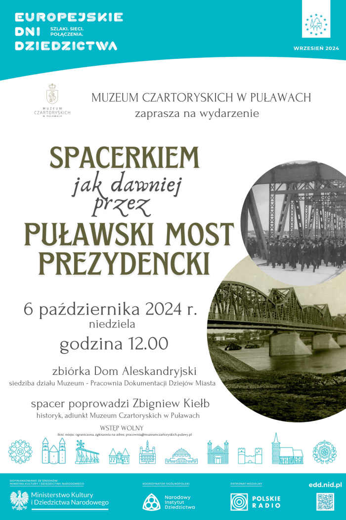 Miniaturka artykułu Spacerkiem, jak dawniej, przez puławski most prezydencki